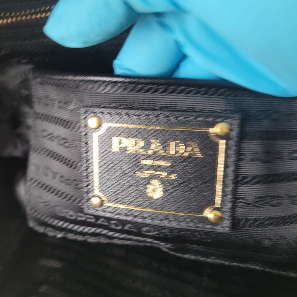 PRADA Saffiano Lux Square Satchel - Picture 9 of 12